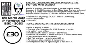 Fighter's Mind Fundamentals Seminar www.fightersmind.co.uk